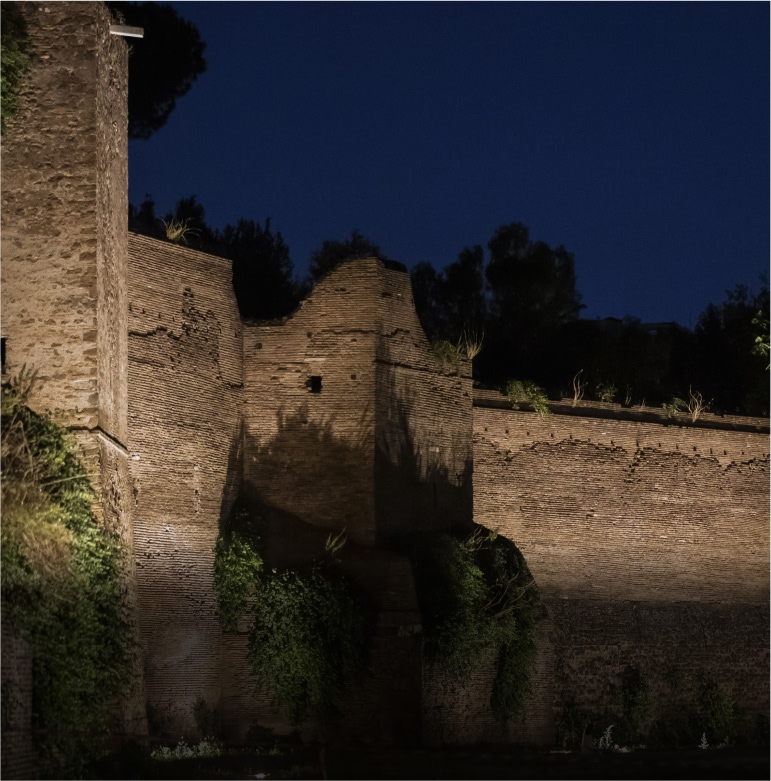 Le mura aureliane (Colombo/Numidia)
