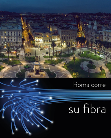 Roma corre su fibra, locandina evento