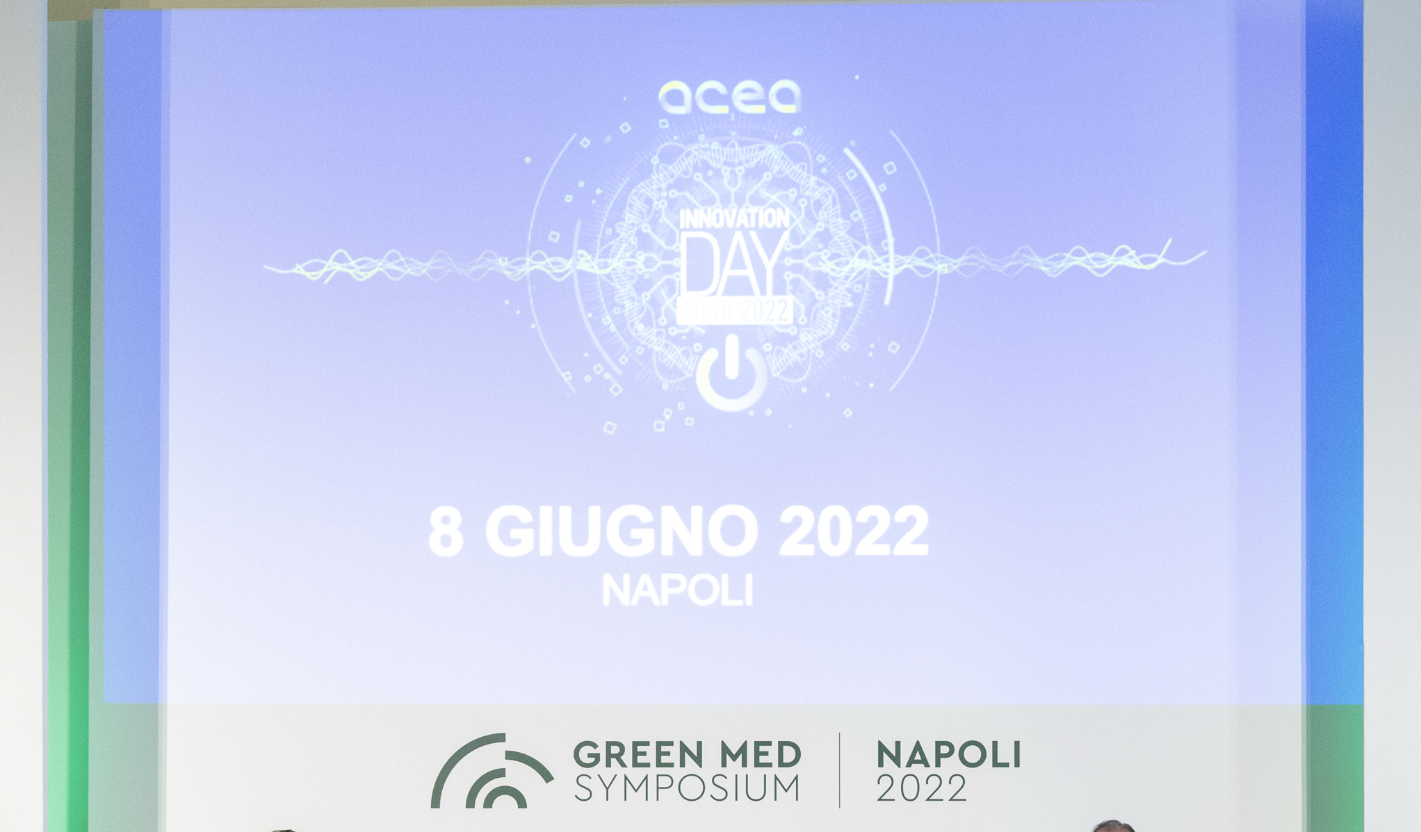 copertina della tappa di Napoli dell'innovation tour con scritto "8 giugno 2022 napoli"