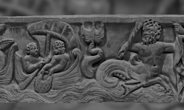 relief of a diocletian baths monument