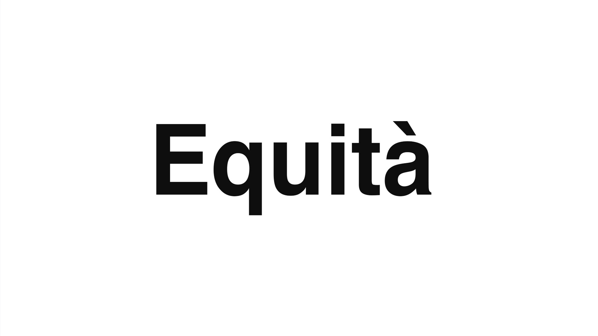 Equità