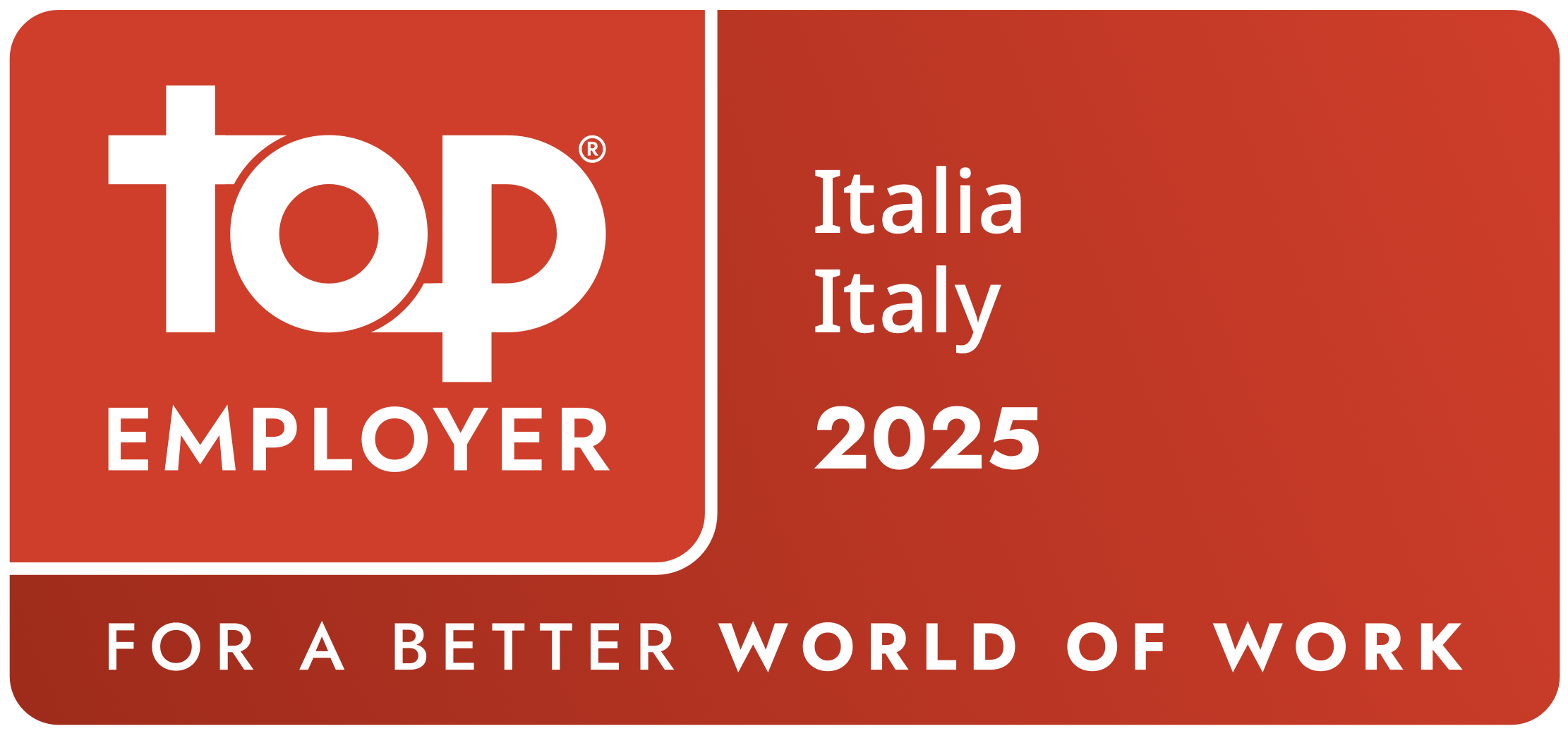 Logo certificazione Top employer 2025